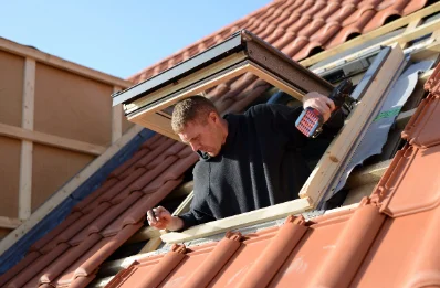Pose de fenêtres de toit Velux à Leynes
